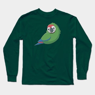 Cute fluffy military macaw Long Sleeve T-Shirt